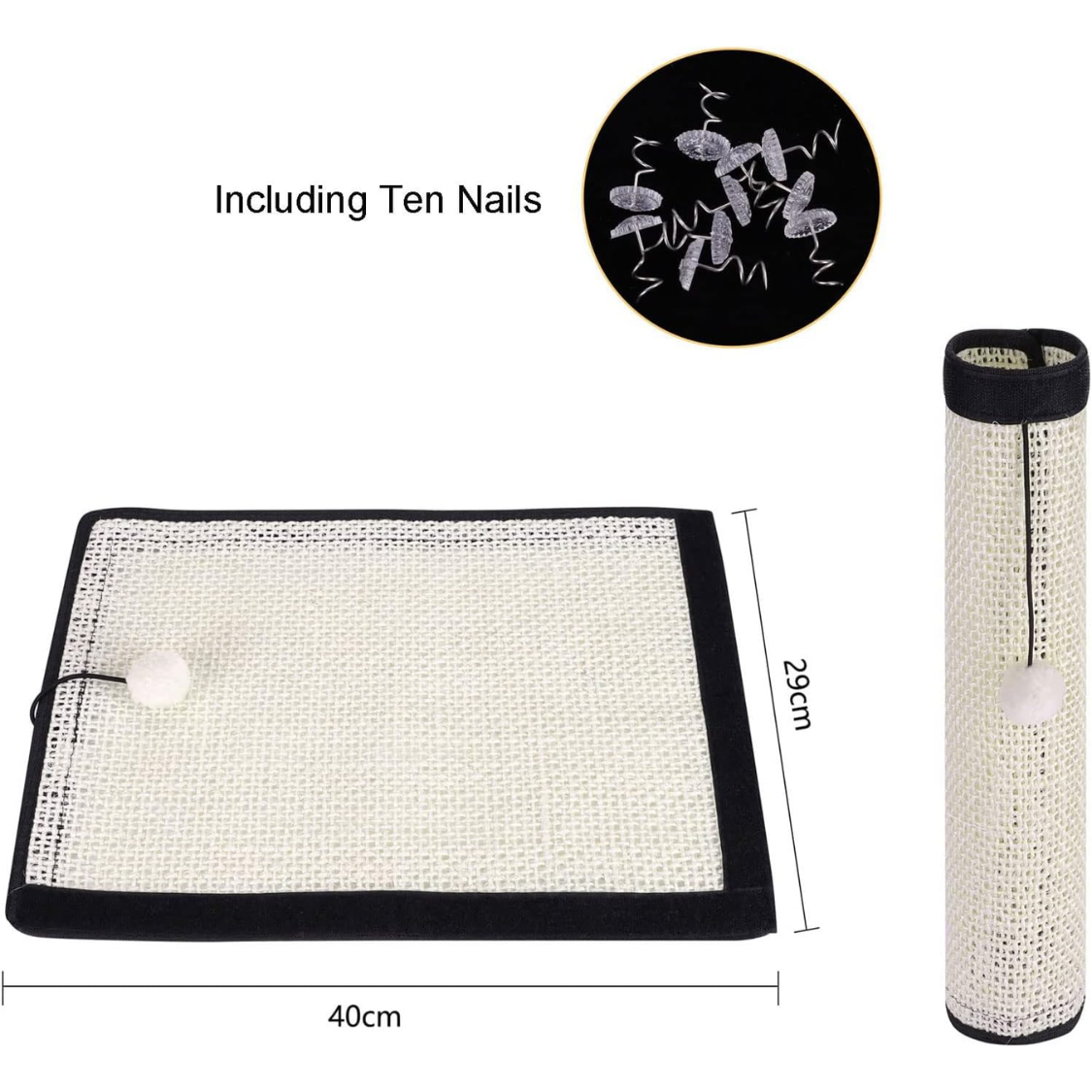 Cat Scratch Pad, Natural Sisal, Furniture