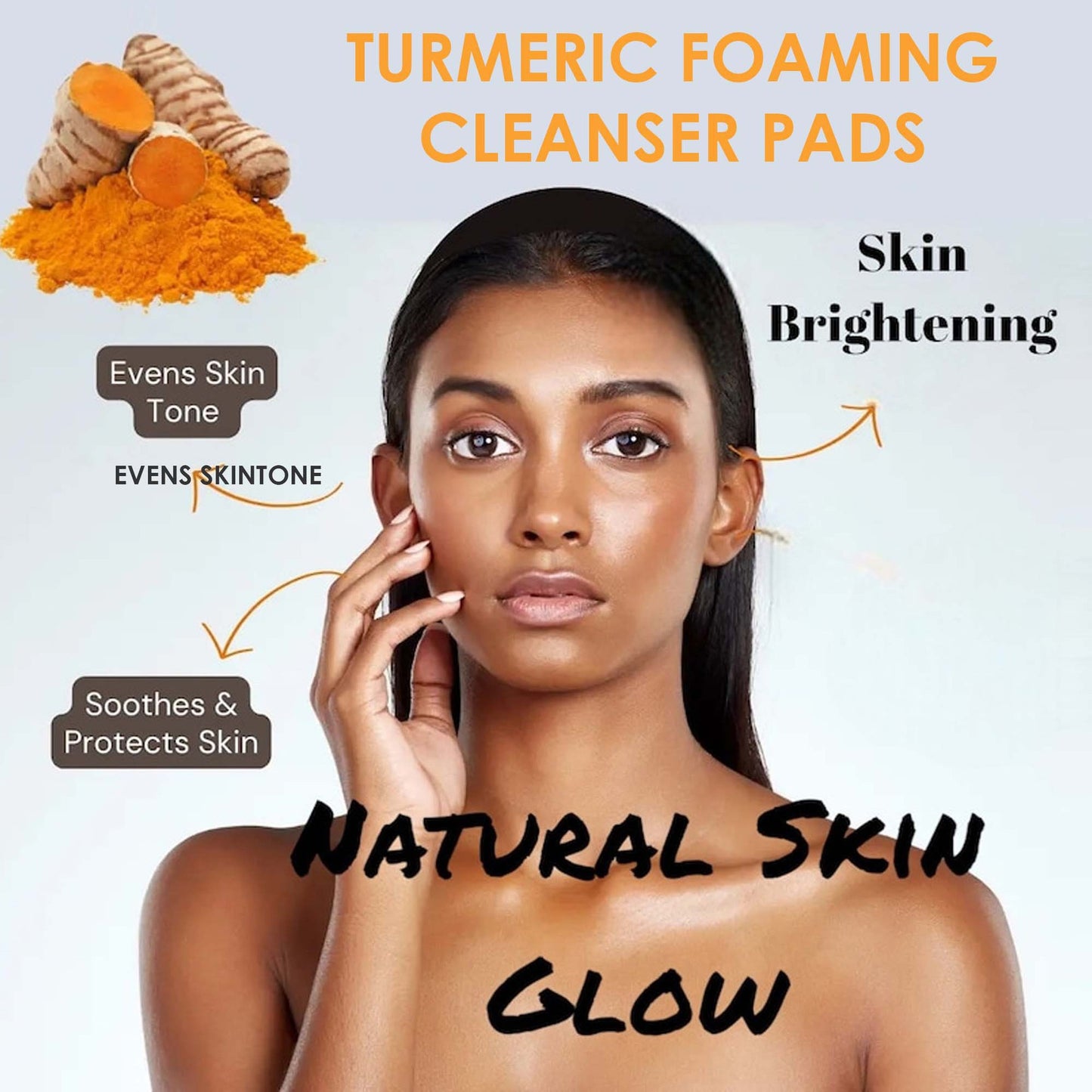 No 1ogo Turmeric Kojic Acid Cleaning Tablets Yellow Bag