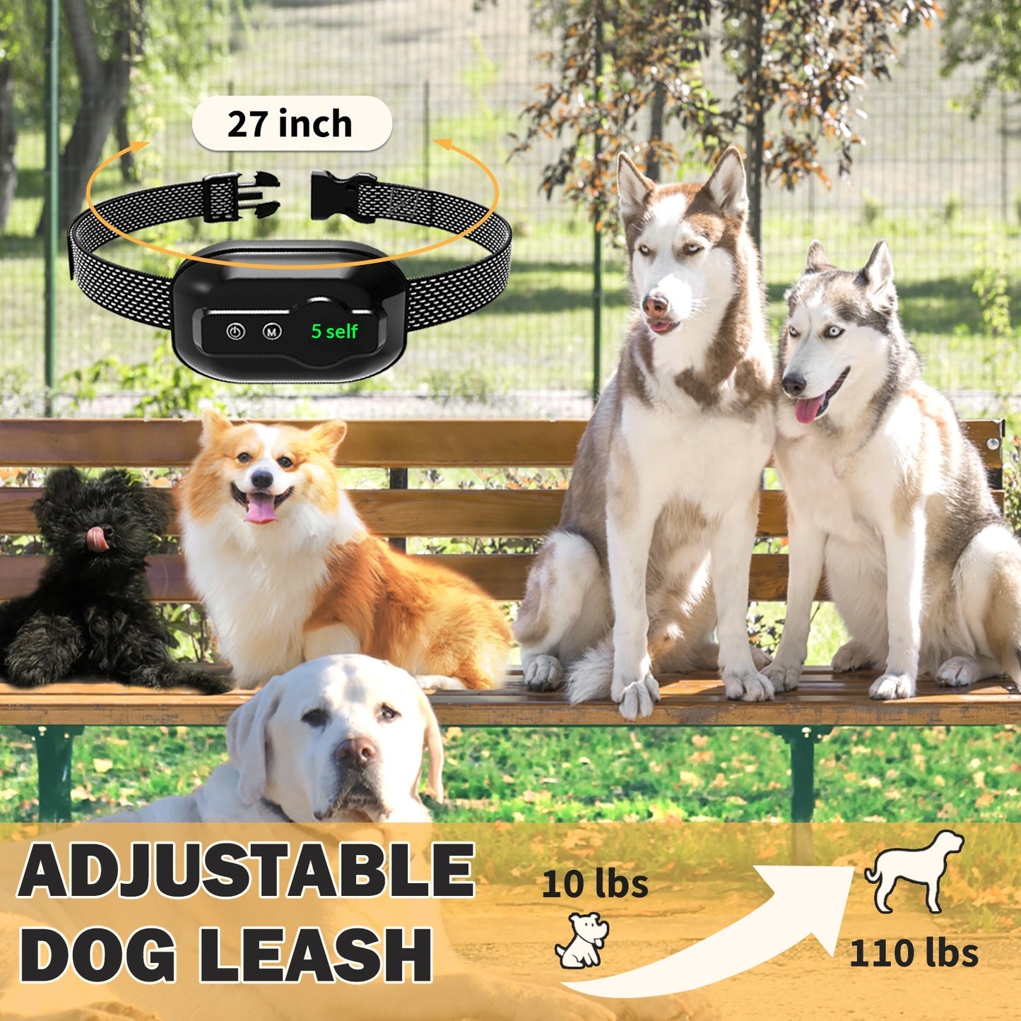 Pet Supplies - Smart Pet Bark Stopper Waterproof Dog Training Device
