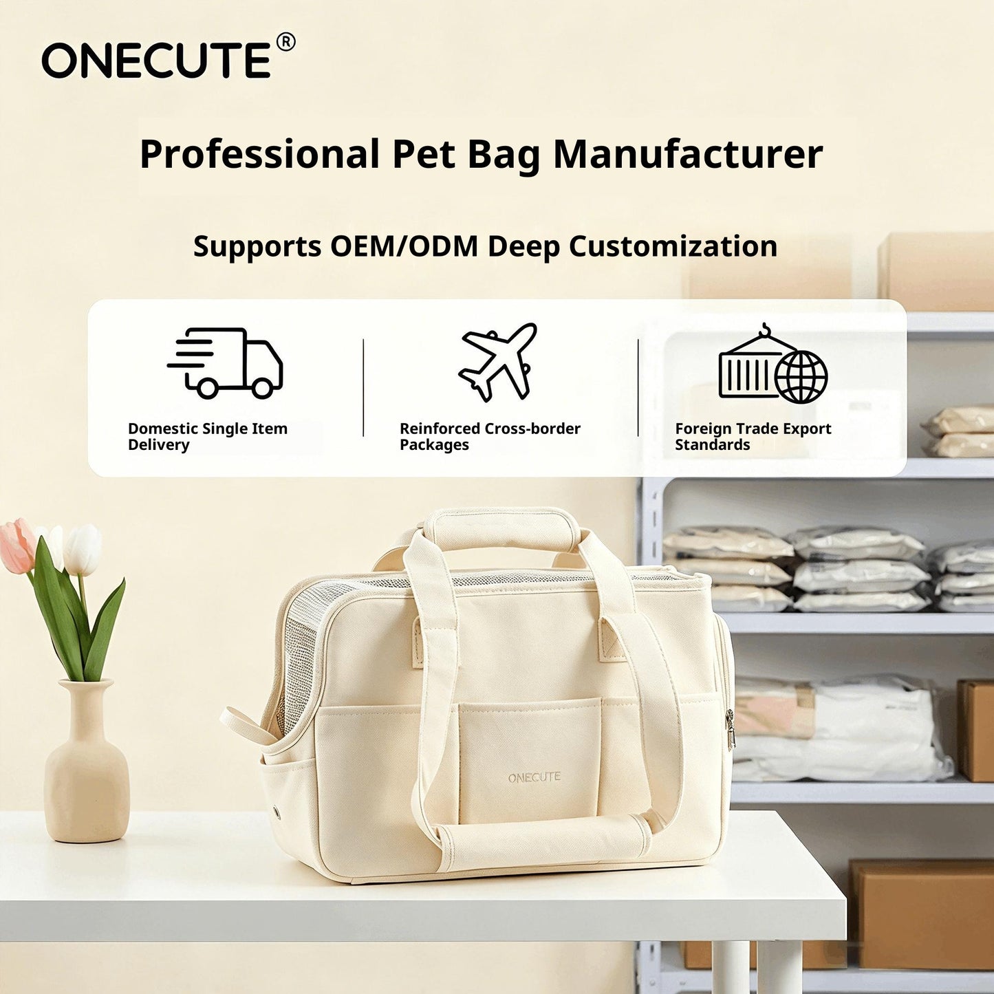 Puppy Bag Breathable Pet Carrier Lightweight Cat Carrier For Outings Portable