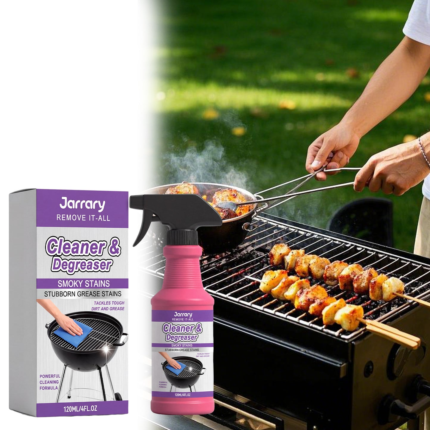 Cleaning Tools - Barbecue Stove Degreasing Spray Frying Pan