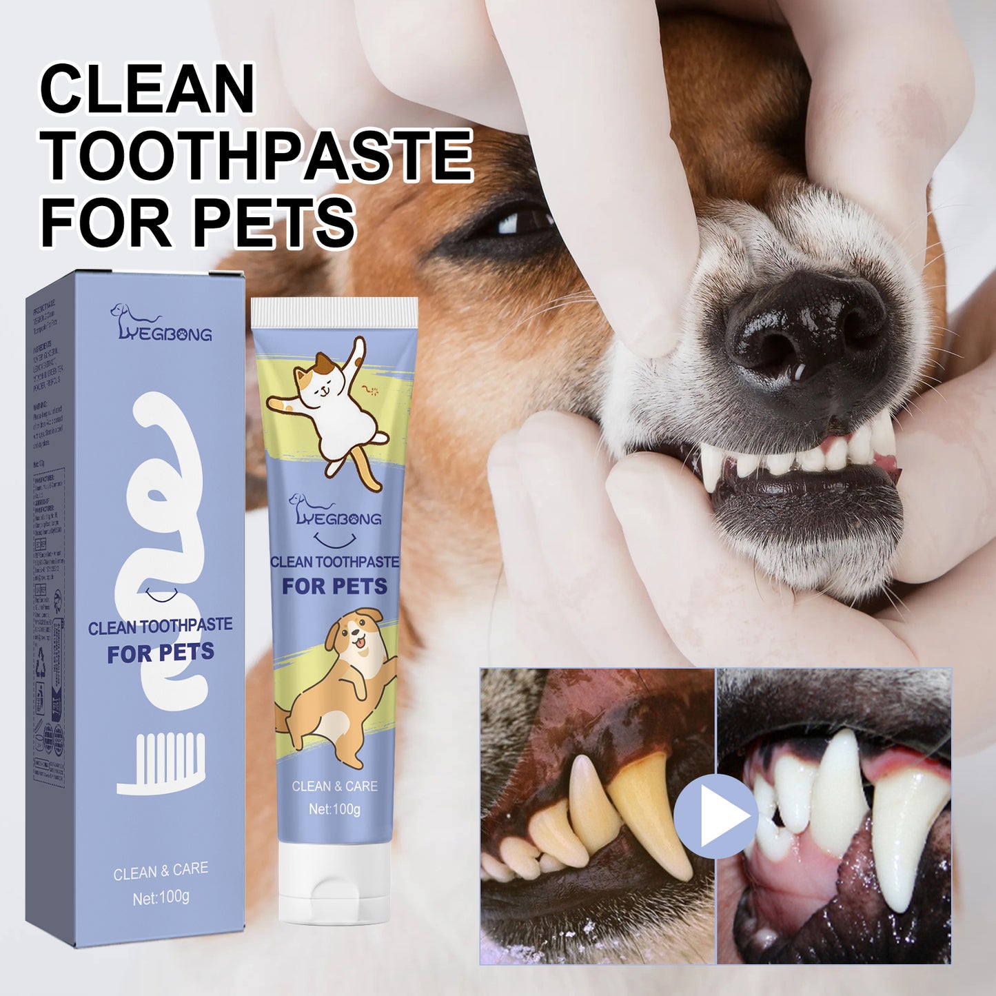 Cleaning Tools - Pet Cleaning Toothpaste 1 0 0ml-box