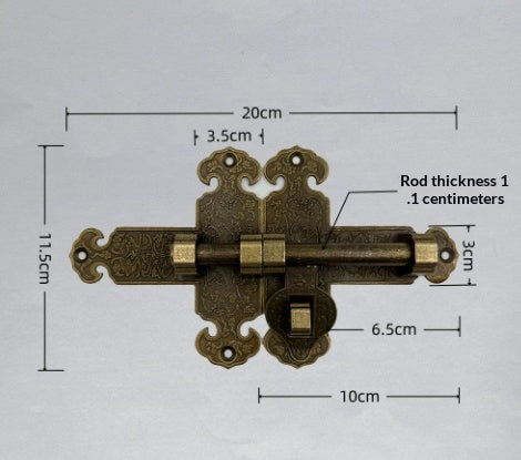 Furniture Accessory Door Lock With Bolt And Handle