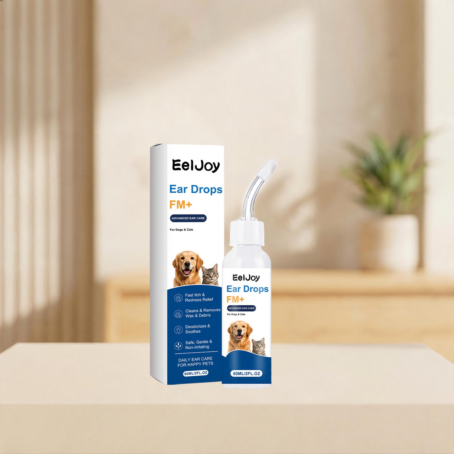Pet Ear Care Drops Gentle Ear Cleaning For Pets
