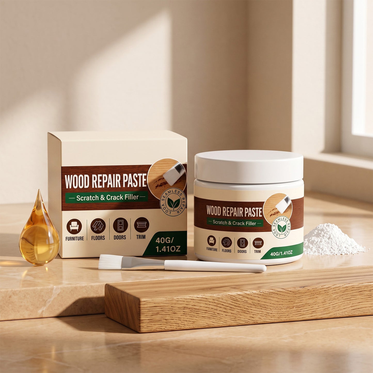 Furniture Scratch Repair Wood Filler Paste