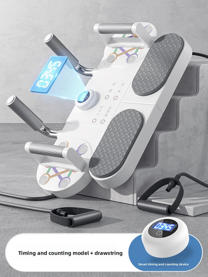 Smart Home Gadget - Multifunctional Plank Trainer & Push-up Stand