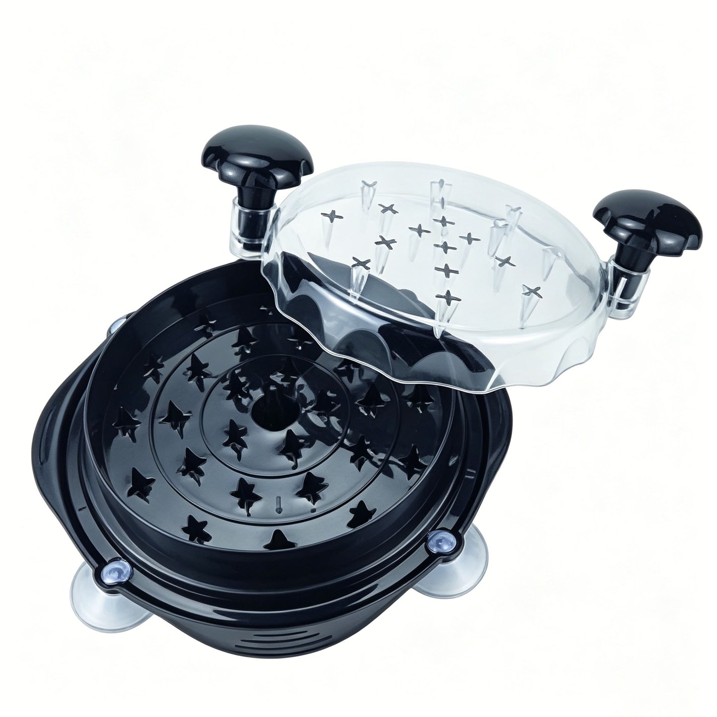 Manual Plastic Chicken Meat Grinder Suction Cup Meat Puller Handheld Tool Pet Food Vegetable Separator Kitchen Gadget