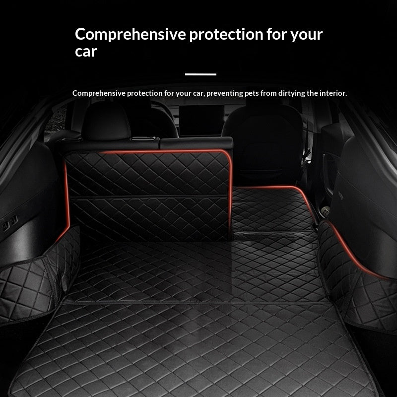 Pet Supplies - Trunk Pet Mat Car Safe Dirt Resistant Machine Washable
