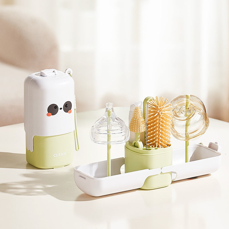 7-in-1 Baby Bottle Brush Portable Cleaning Set Specifically For Babies
