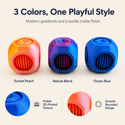 Home Decor - 3D Printed Rotating Decor Charm, Pocket Rotatable