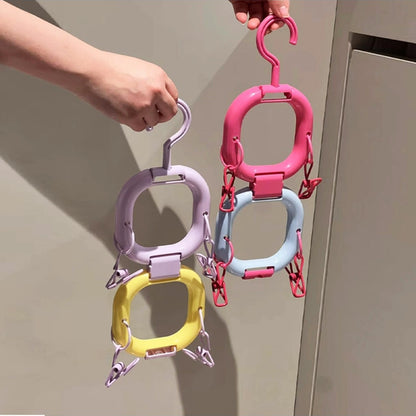 Hat Storage Clip For Behind The Door Multi-functional Bag Hanger For Home Use