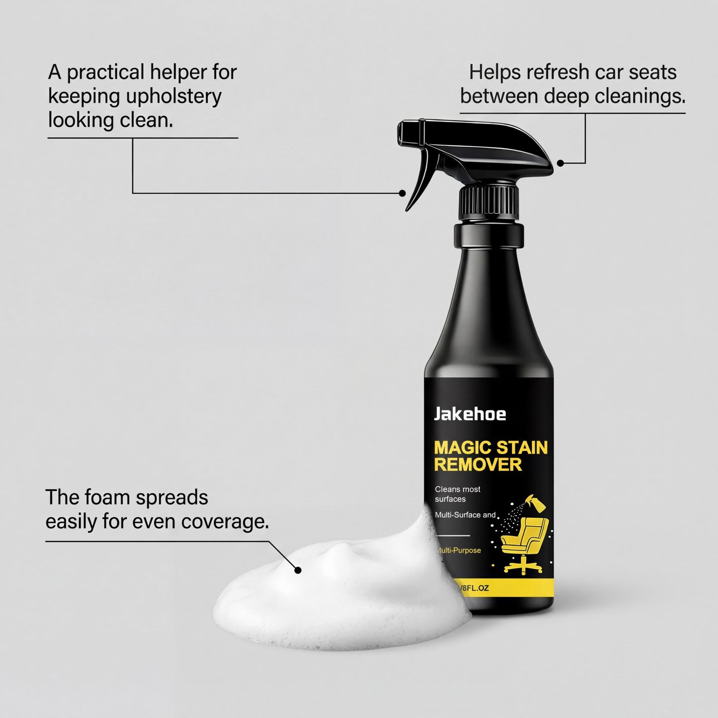Household Stain Remover Effectively Eliminates Stains On Cleaning And Care Items, Easy To Use.