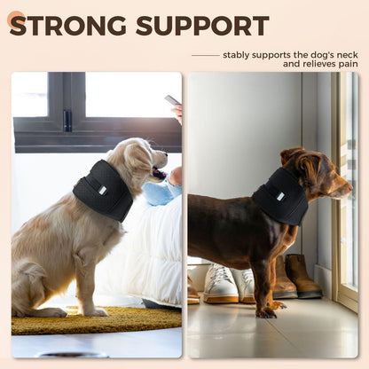 Pet Supplies - Adjustable Pet Collar For Post surgery Stability And