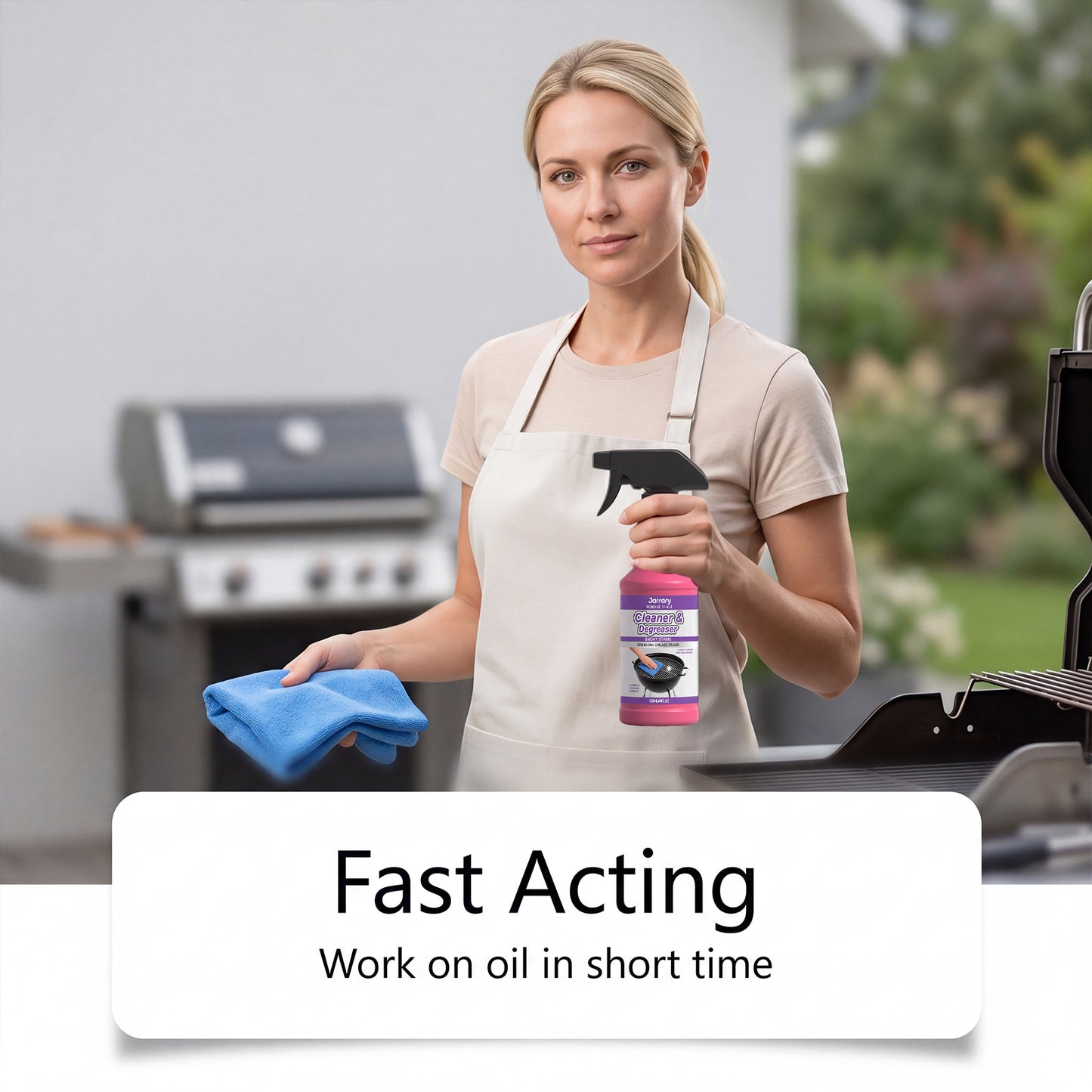 Cleaning Tools - Barbecue Stove Degreasing Spray Frying Pan
