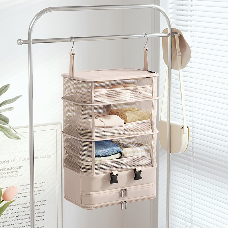Multifunctional Folding Bag Travel Layered Organizer