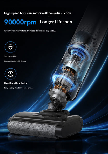 Household Self-cleaning Integrated Electric Vacuum Cleaner