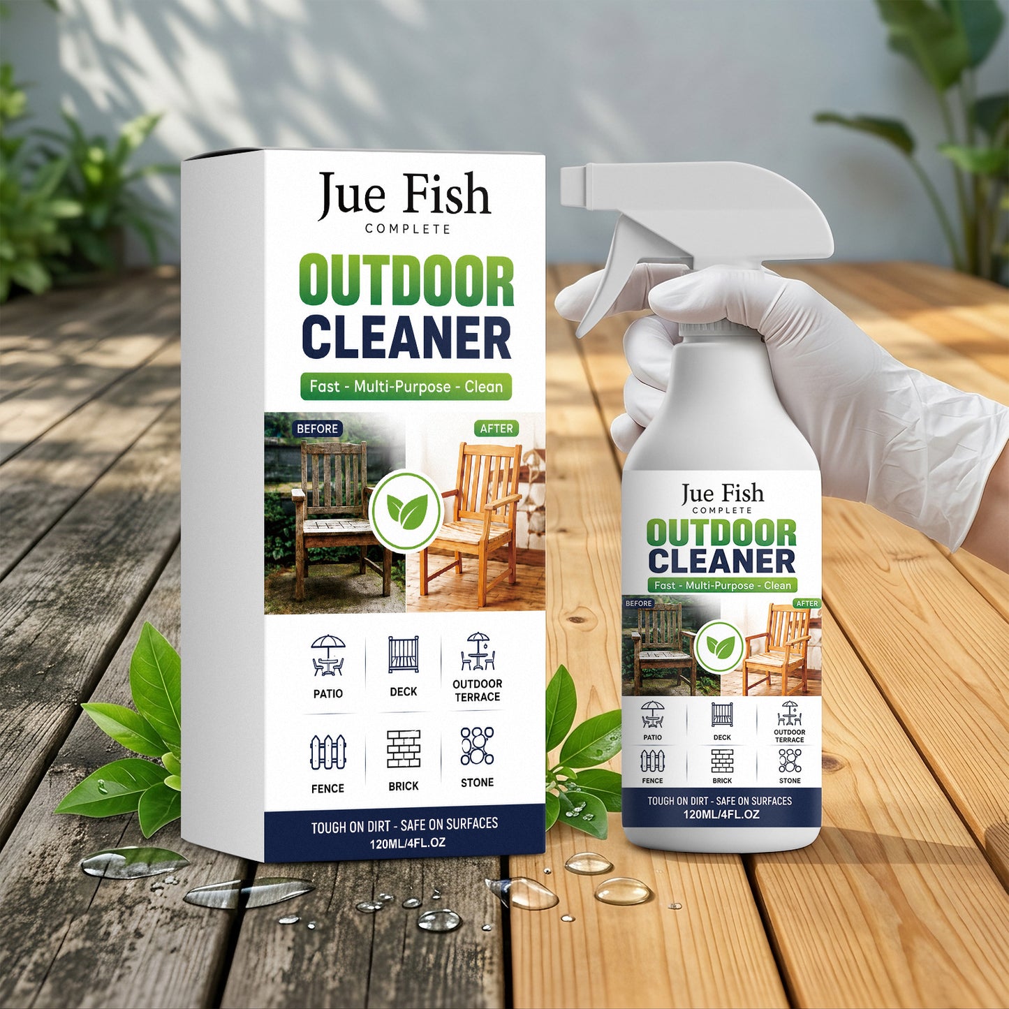 Multi-purpose Outdoor Cleaning Spray