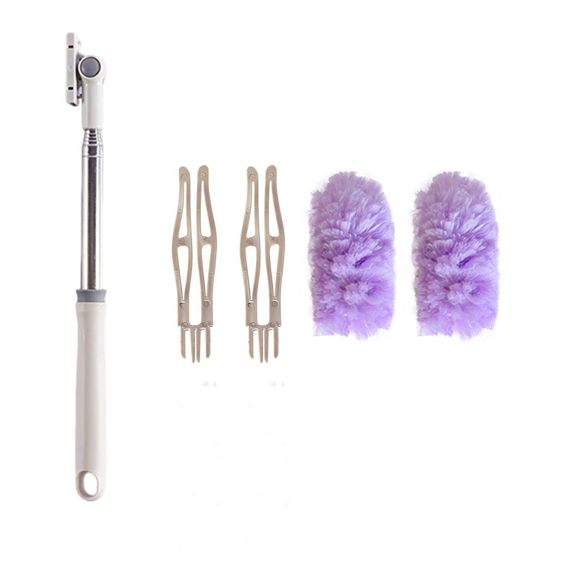 Ceiling-cleaning Anti-static Extendable Household Feather Duster