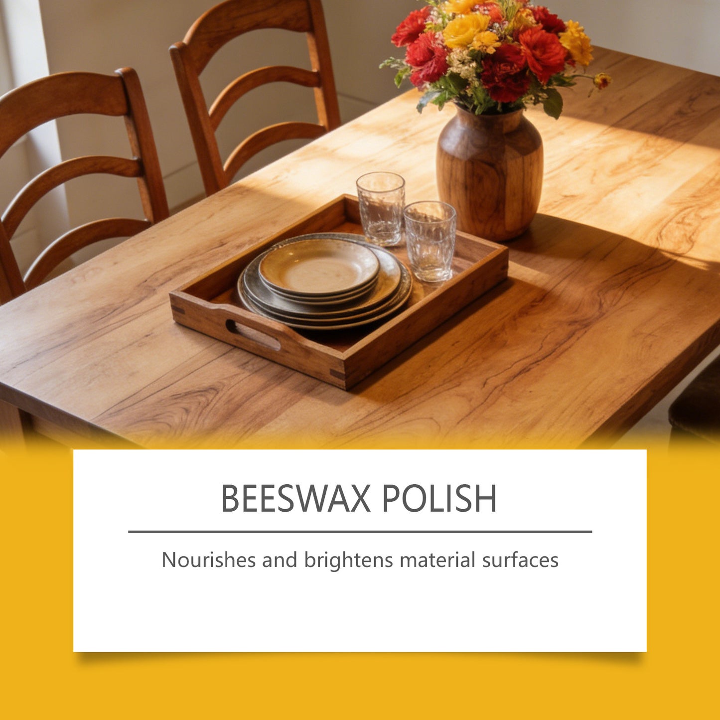 Beeswax Polish For Wood Furniture And FloorsRepairs Scratches And