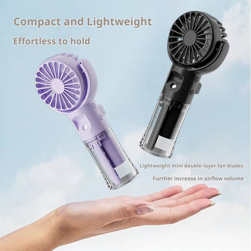 Smart Home Gadget - KP-F04 Handheld Mini Misting Fan Compact Portable