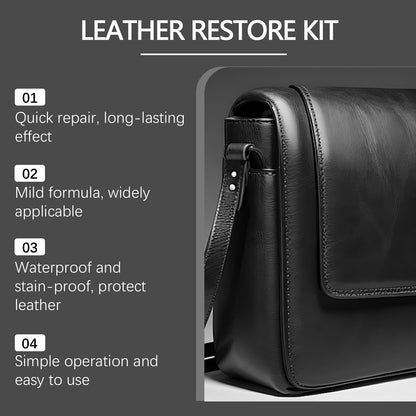 Jakehoe Leather Care Kit For Furniture, Sofas, Seats, Car Interiors, Leather Cleaning, Refurbishing, And Repairing Cream