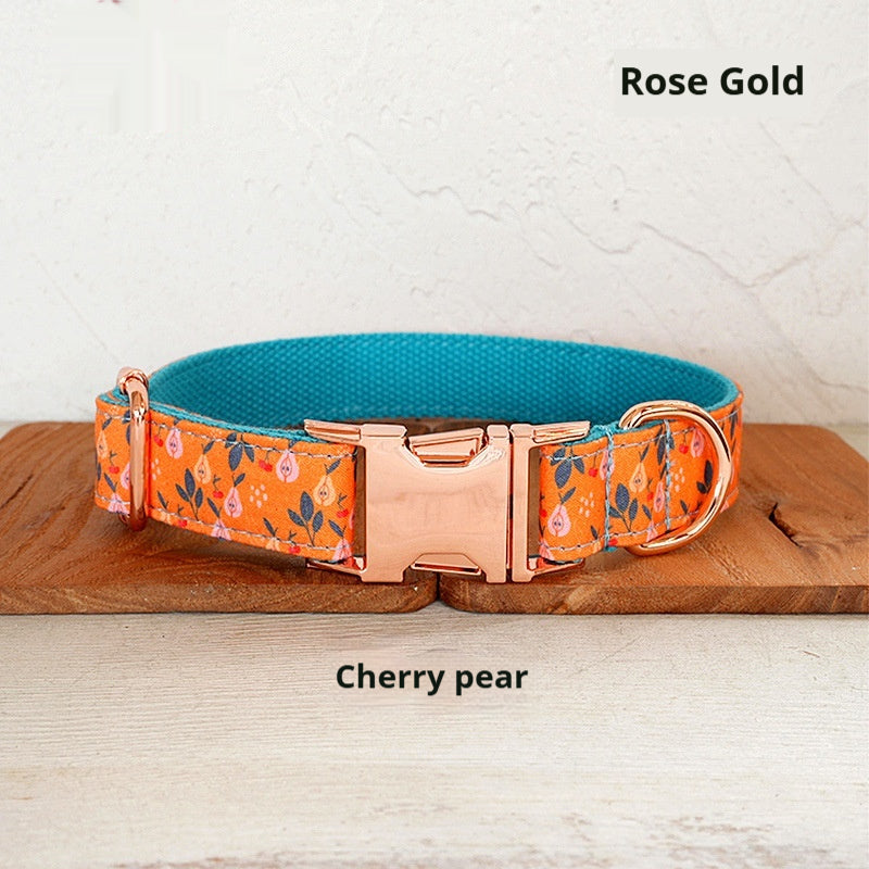 Cherry Pear Dog Collar Pet Supplies