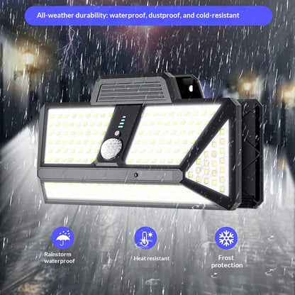 Solar Clip Light, Outdoor Home Courtyard Lamp, Ultra-bright