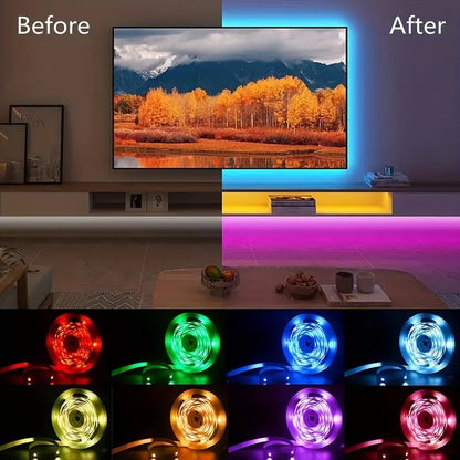 Smart Home Gadget - Bluetooth RGB Smart-Control LED Strip