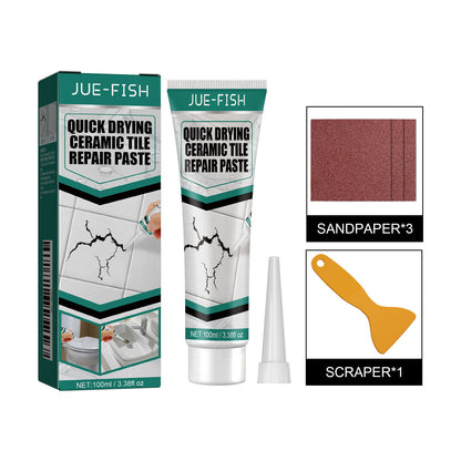 Bathtub Marble Furniture Toilet Crack Repair Tile Quick-drying Adhesive