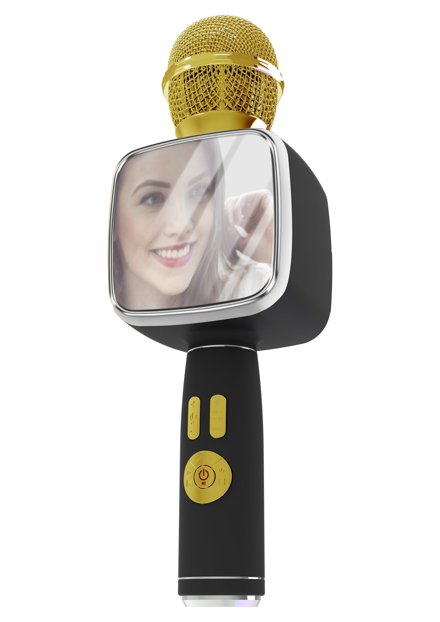 KP-M111 Wireless Bluetooth Microphone Home Karaoke Speaker Condenser Mic All-in-One In-Stock Factory Direct