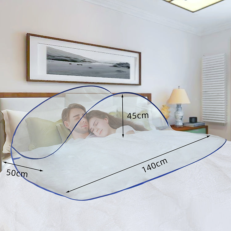 Head Mosquito Net For Bed Portable Foldable Pillow Mosquito Net Anti Insect Head Net For Double Couple Bed Travel Home Use