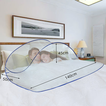 Head Mosquito Net For Bed Portable Foldable Pillow Mosquito Net Anti Insect Head Net For Double Couple Bed Travel Home Use