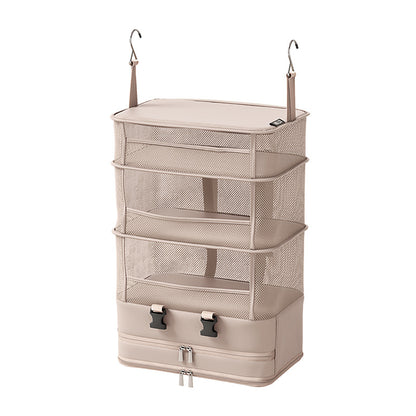 Multifunctional Folding Bag Travel Layered Organizer