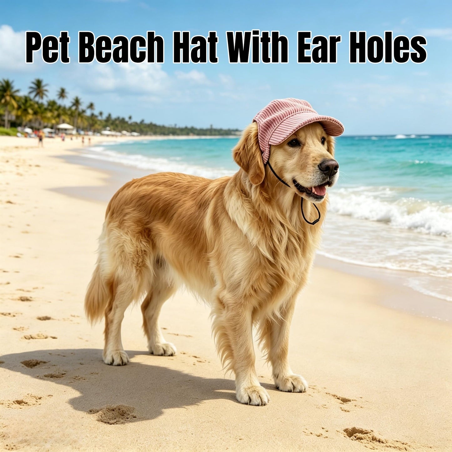Cat Sun Hat,Dog Bucket Hat,Pet Sport Hat&Pet Hat With 2Ear Holes,Fall Hats For Cats&Dogs,Decorative Hats For Cats&Dogs,Make Your Pet Even Cuter And