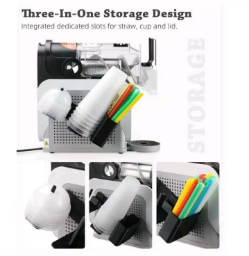 Kitchen Organizer - Slushie Machine Cup Organizer - 3-in-1