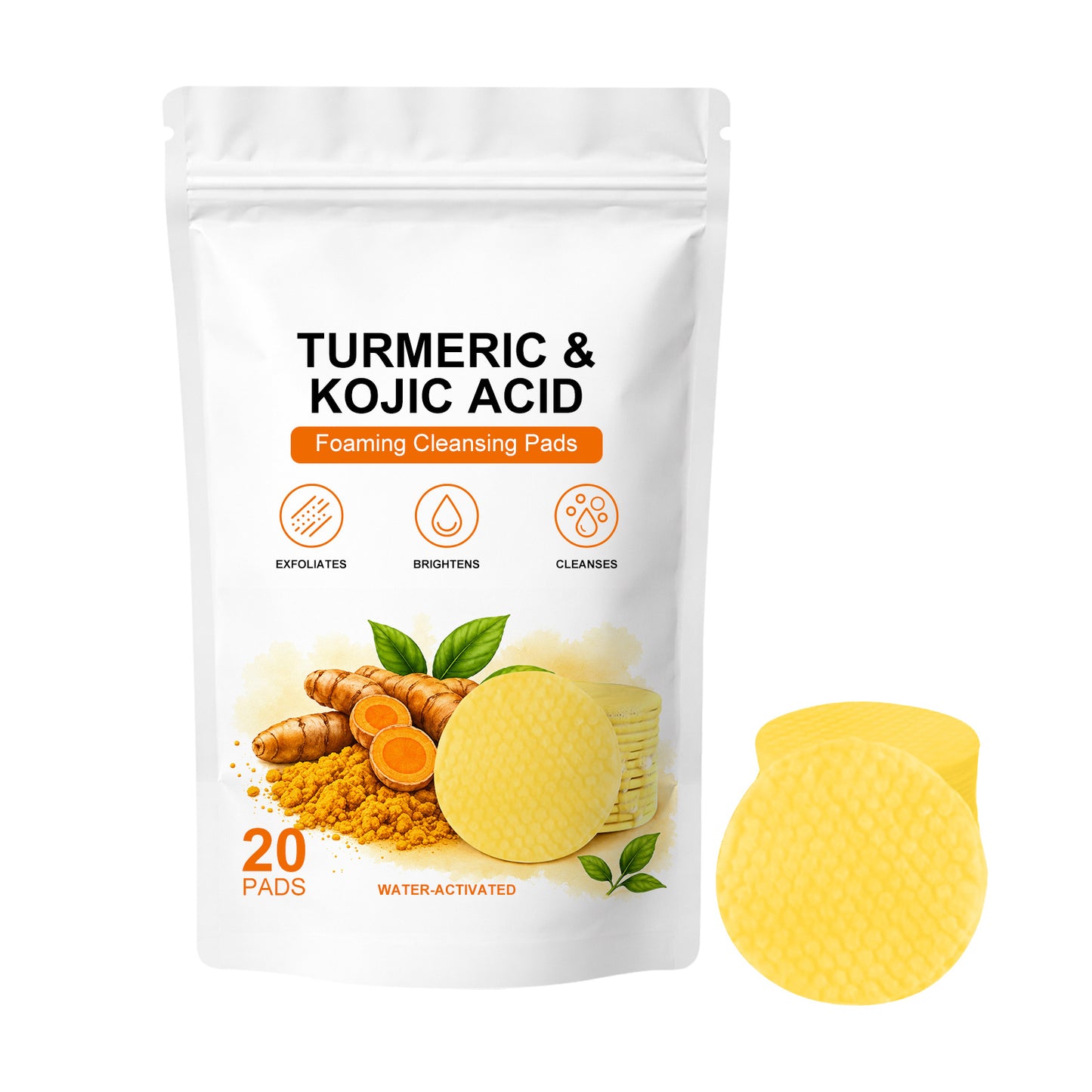 Turmeric Skin Brightening Cleaning Pad