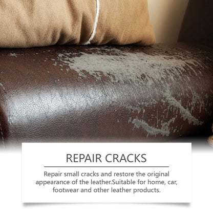 Jakehoe Leather Care Kit For Furniture, Sofas, Seats, Car Interiors, Leather Cleaning, Refurbishing, And Repairing Cream