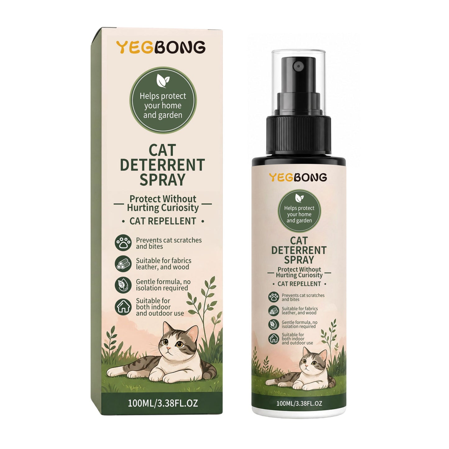 Cat Repellent Spray Gentle And Comfortable Pet Protective Furniture