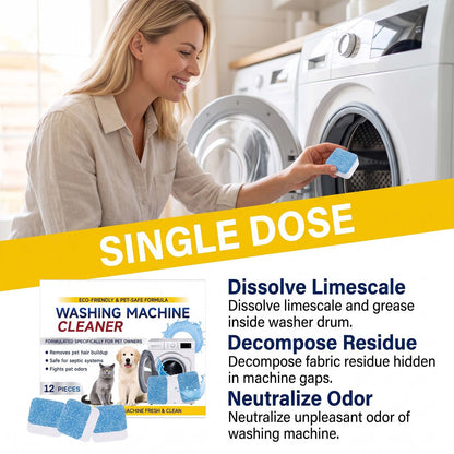 Non-removable Wash-and-disassemble Inner-cylinder Lint-cleaning Tablets