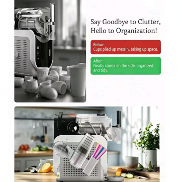Kitchen Organizer - Slushie Machine Cup Organizer - 3-in-1