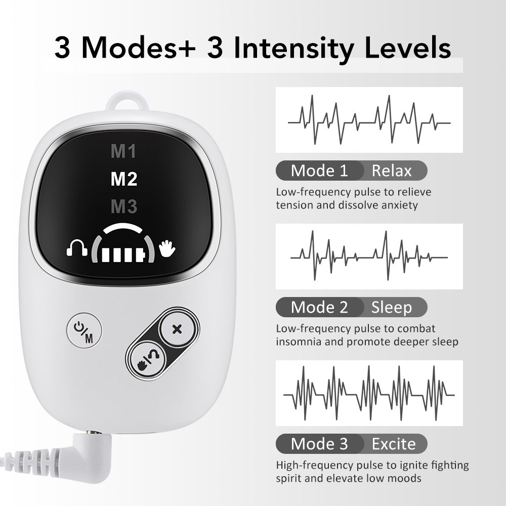 Smart Home Gadget - Smart Hand-Held Sleep Device 2-in-1 Ear Clip