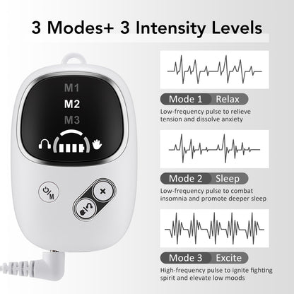 Smart Home Gadget - Smart Hand-Held Sleep Device 2-in-1 Ear Clip
