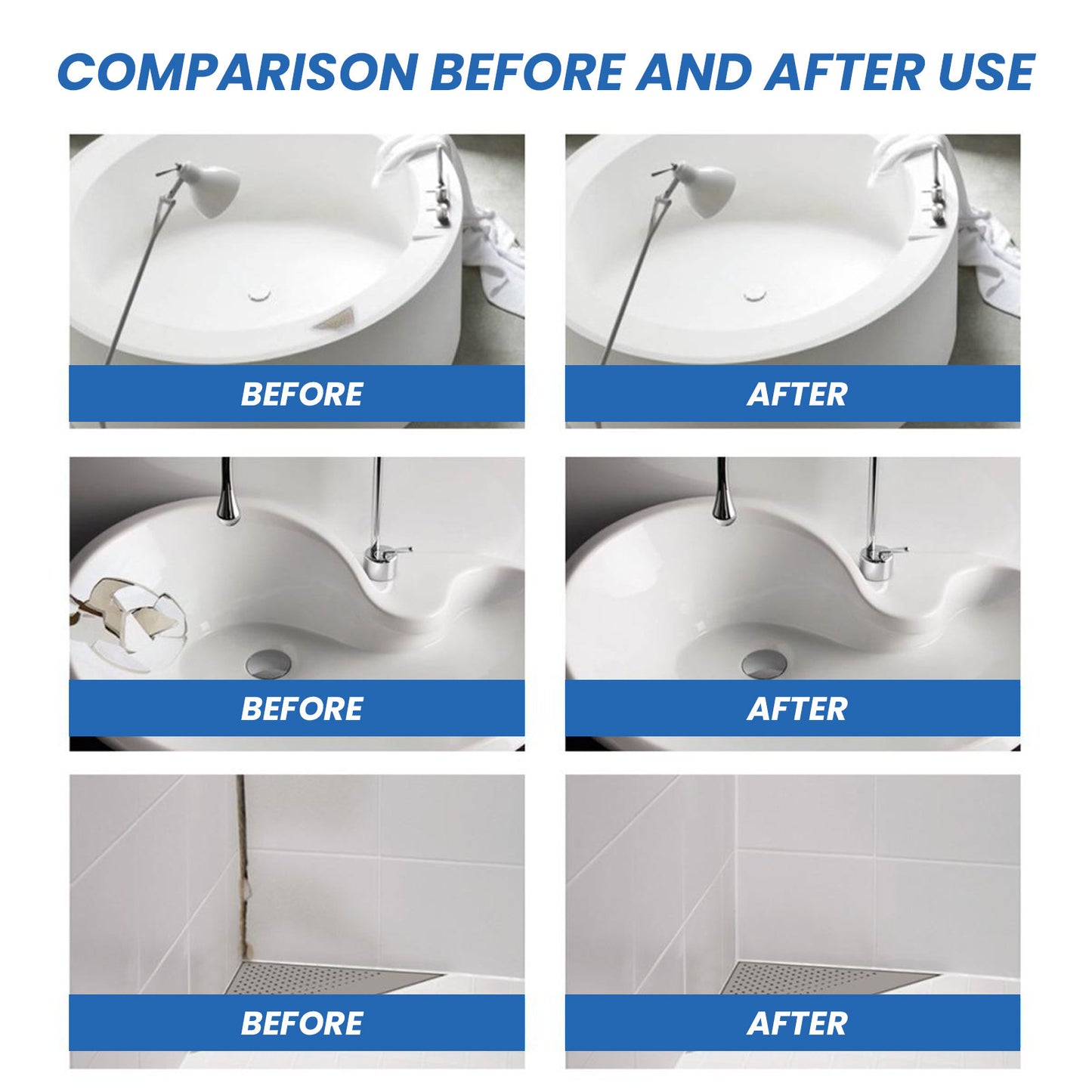 Jaysuing Tile Repair Adhesive For Bathtubs, Marble Furniture, Floor Tiles, Toilets, Crack Repair, Hole Filling, And Grouting