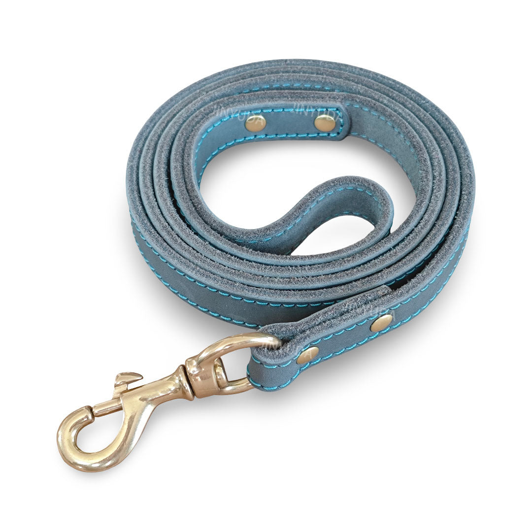 Pet Supplies - Pet Rope Dog Leash Genuine Full-grain Leather Rope