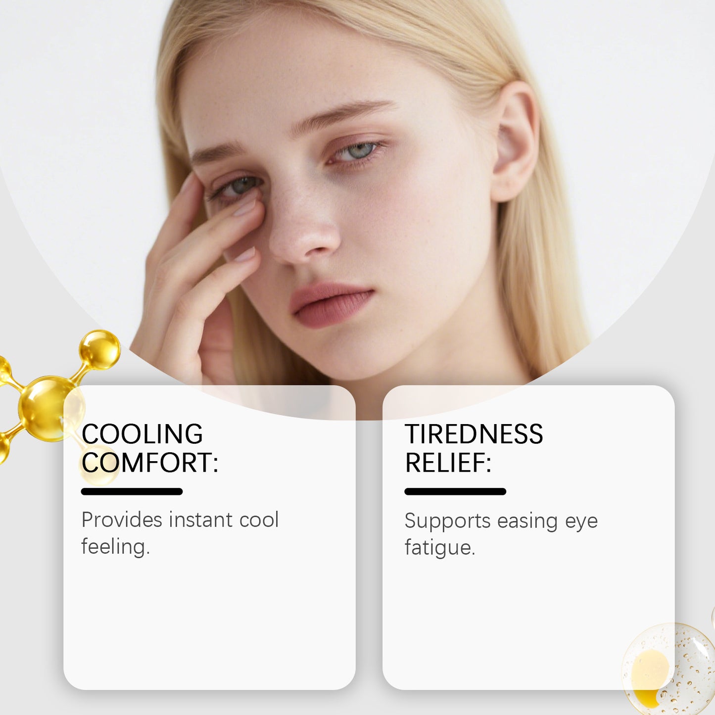 Cooling Eye Patches, Gentle Eye Care, Moisturizing And Comfortable, Daily Care, Portable, Essential For Home Use, Eye Protection Patches