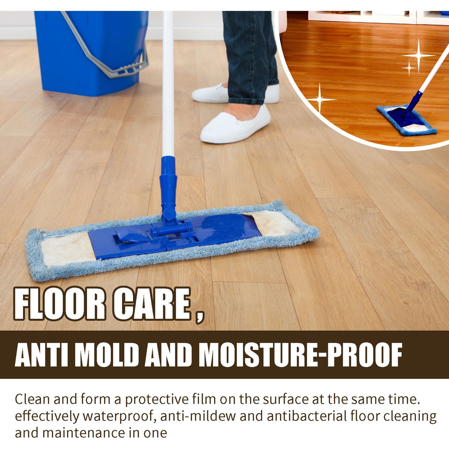 OUHOE Furniture Beeswax Spray Furniture And Floor Care, Polishing, Waterproofing, Crack Prevention, Scratch Prevention, Refurbishment And Maintenance