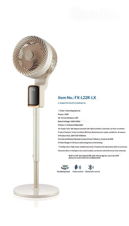 Home Silent Inverter Vertical Floor Fan
