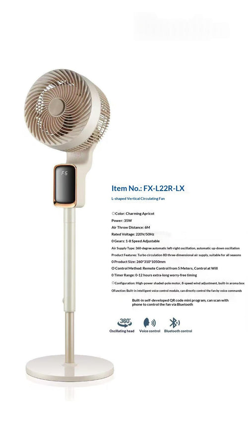 Home Silent Inverter Vertical Floor Fan
