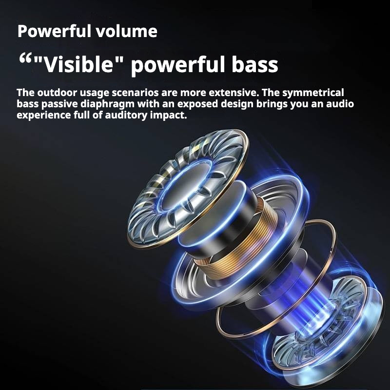 KP-595 Portable Bluetooth Speaker High-Quality Mini Speaker With Subwoofer Home Stand Long Battery Life And High Audio Quality Hot-Selling In Stock
