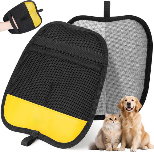 Pet Hair Removal Glove For Dogs & Cats, Upgraded Reusable Electrostatic Pet Hair Remover Glove, Magic Brush Mitt Tool For Couch, Furniture, Bed